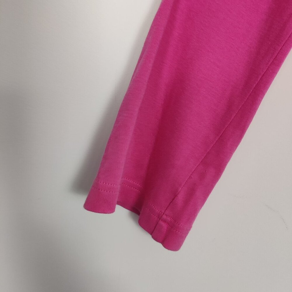 Mexx Women's Long Sleeve Top in Pink Size Large Y2K Black Ribbon Bow Detail - Picture 4 of 9